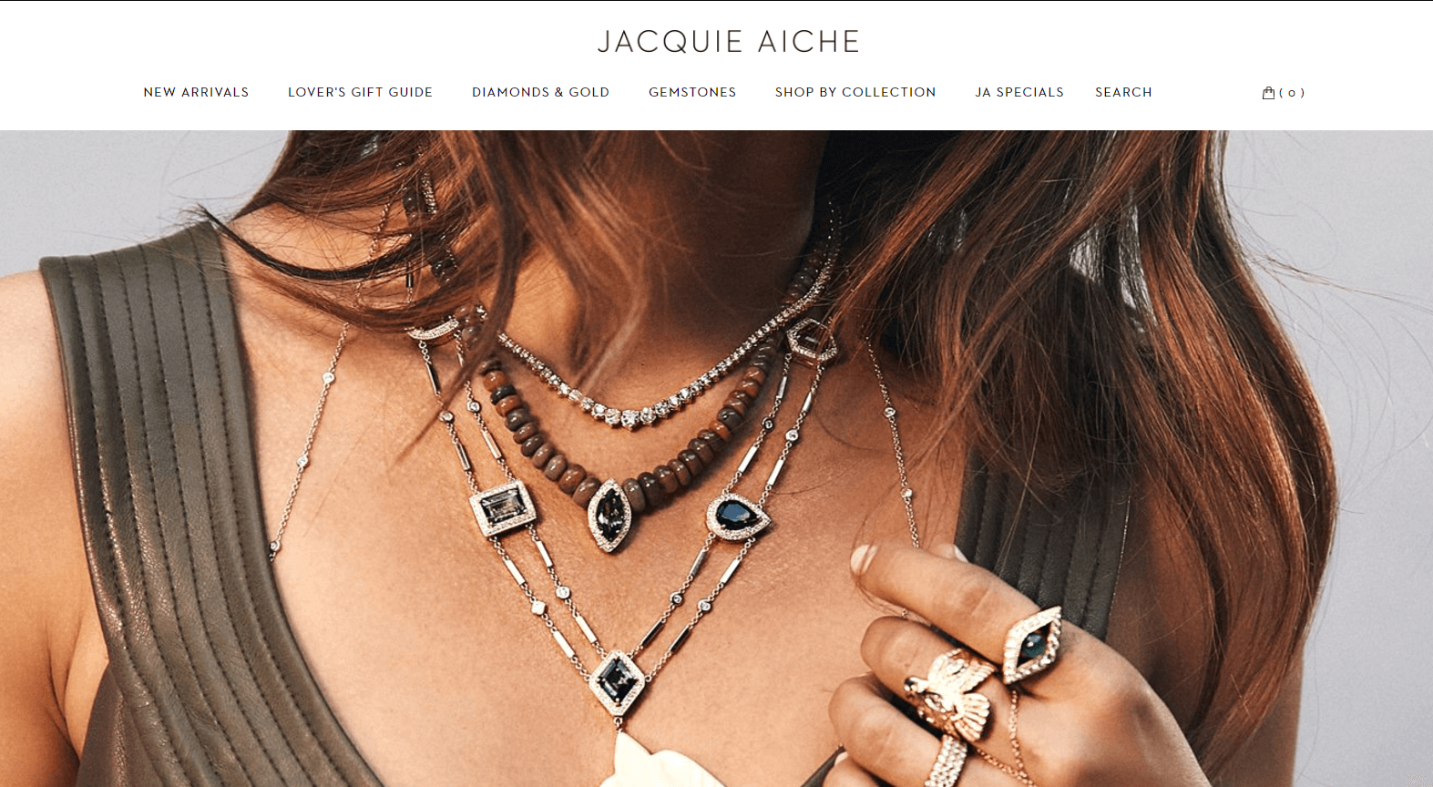 Jacquie Aiche官网-美国珠宝首饰品牌jacquieaiche 自然主义的风格